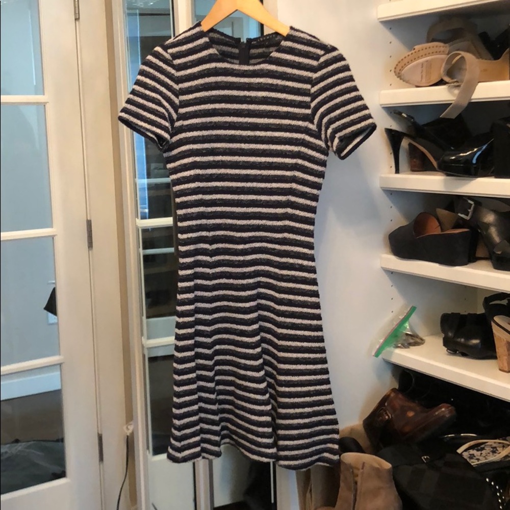 Theory a-line knit dress